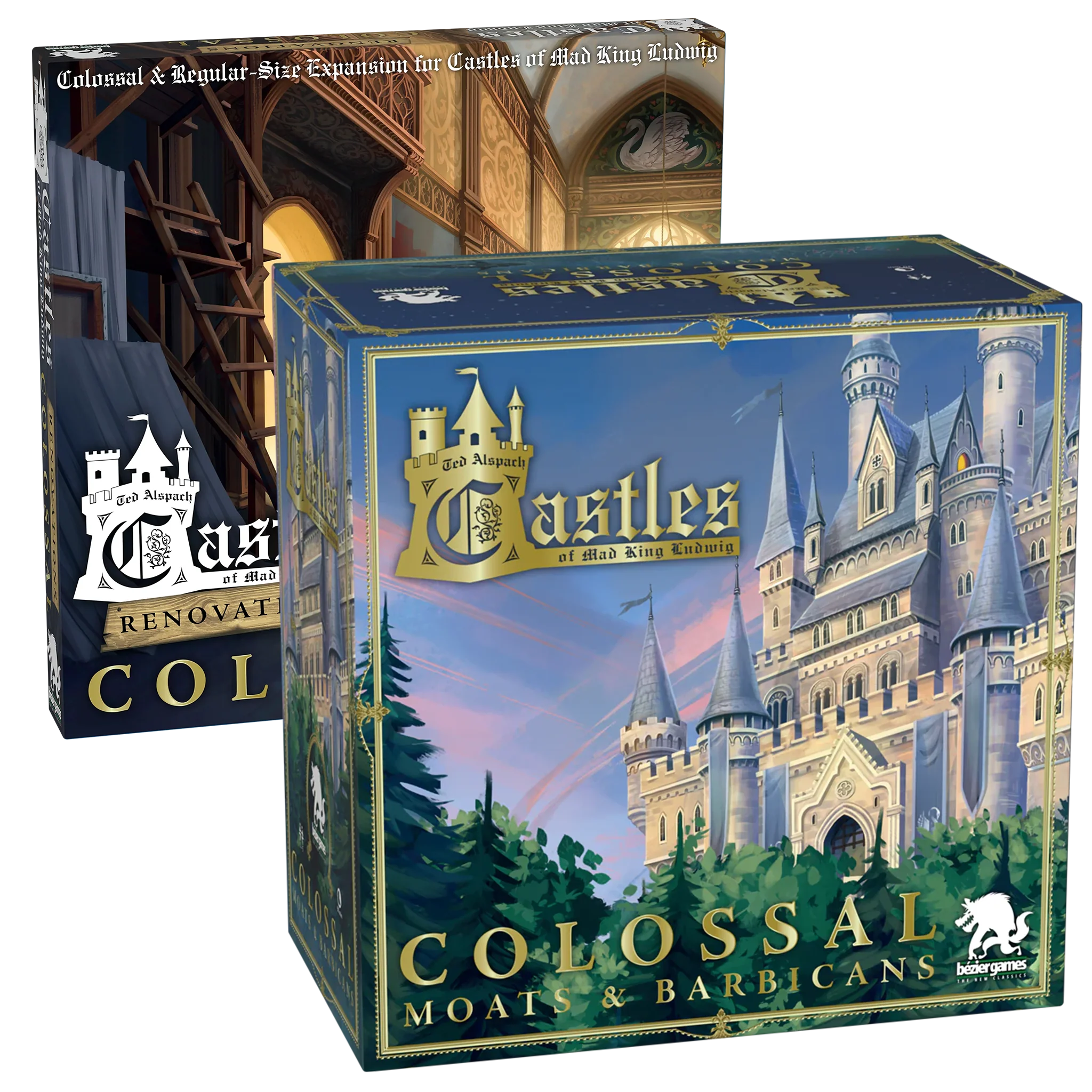 Castles of Mad King Ludwig: Colossal Moats and Barbicans + Colossal Renovations Expansions